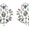 THE LUMi SHOP Amazon Fairy Rhinestone Crystal Body Jewels, Pasties Body & Chest Jewels