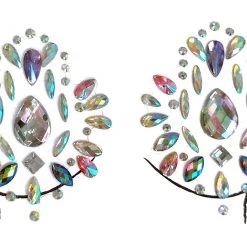 THE LUMi SHOP Amazon Fairy Rhinestone Crystal Body Jewels, Pasties Body & Chest Jewels