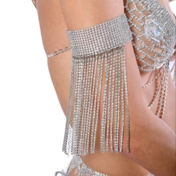 THE LUMI SHOP Gloves｜Arm | Ankle Diamond Tassel Arm Cuff