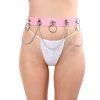 THE LUMi SHOP HARNESSES & CHAINS Pink Vegan Leather Harness Belt 1 THE LUMi SHOP HARNESSES & CHAINS Pink Vegan Leather Harness Belt