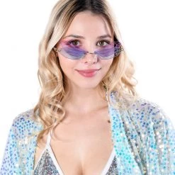 THE LUMI SHOP Pink/Purple Butterly Sunglasses
