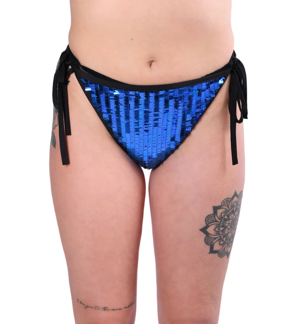 THE LUMI SHOP Sequin Shorts Royal Blue Sequin Bottoms 3 THE LUMI SHOP Sequin Shorts Royal Blue Sequin Bottoms