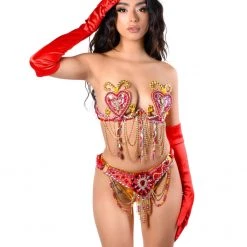 THE LUMI SHOP Red Empress Carnival Belt