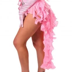 THE LUMI SHOP Baby Pink Long Wrap Skirt