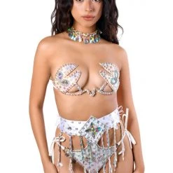 THE LUMI SHOP FULL OUTFIT- Carnival Desert Babe (Top+Bottom+Belt+Necklace)