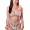 THE LUMI SHOP Goddess Dream Body Jewelry Set- Silver