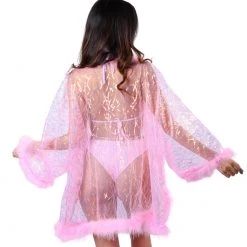 THE LUMI SHOP FULL OUTFIT-Baby Pink Cosmic Diva(Set+Kimono)