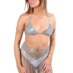 THE LUMi SHOP Blue Rhinestone Goddess Body Jewelry Set SUMMER 2022