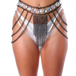 THE LUMI SHOP Diamond Babe Rhinestone Belt