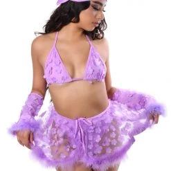 THE LUMI SHOP Lilac Blossom Fuzzy 3D Set (5 Pcs) FUZZY 3D SETS