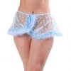 THE LUMI SHOP Baby Blue Pixie Fuzzy Skirt Skirts