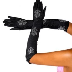 THE LUMI SHOP Bling Black Gloves Gloves｜Arm | Ankle