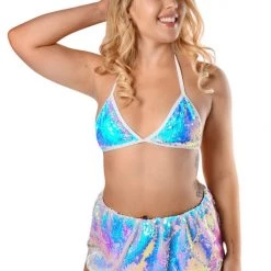 THE LUMi SHOP Cosmic Girl Sequin Set (Bra + Skirt) 8 THE LUMi SHOP Cosmic Girl Sequin Set (Bra + Skirt)