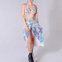 THE LUMi SHOP Sequin Skirts Unicorn Tears Sequin Skirt (Long)