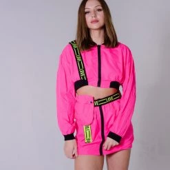 THE LUMi SHOP Street Queen Hot Pink Set