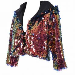 THE LUMi SHOP Moon Child Hood Sequin Jacket 18 THE LUMi SHOP Moon Child Hood Sequin Jacket