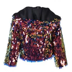 THE LUMi SHOP Moon Child Hood Sequin Jacket 19 THE LUMi SHOP Moon Child Hood Sequin Jacket