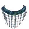 THE LUMi SHOP HAND-STITCHED Hand Stitched Sequin Choker/Necklace - Chameleon