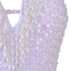THE LUMi SHOP Hand Stitched Sequin Bodysuit- Techno Doll