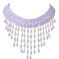 THE LUMi SHOP Hand Stitched Sequin Choker/Necklace - Techno Doll