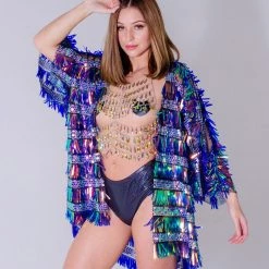 THE LUMi SHOP Signature Sequin Kimonos Sequin Kimono - Island