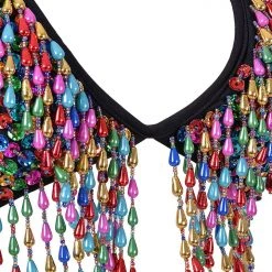 THE LUMi SHOP Hand Stitched Sequin Bra Top - Lucky Charms HAND-STITCHED