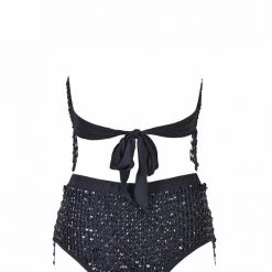 THE LUMi SHOP Hand Stitched Sequin Set- Midnight