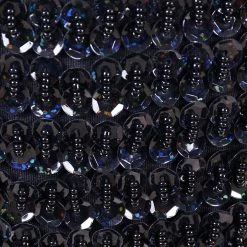 THE LUMi SHOP Sequin Tops Hand Stitched Sequin Bra Top- Midnight