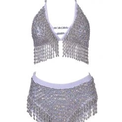 THE LUMi SHOP Hand Stitched Sequin Set-Moonlight