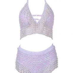 THE LUMi SHOP Hand Stitched Sequin Set - Techno Doll