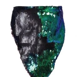 THE LUMi SHOP Sequin Bandanas Reversible Sequin Bandana - Mermaid