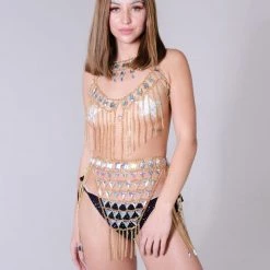 THE LUMi SHOP Palace Queen Gold Chain Set