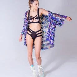 THE LUMi SHOP Kiss Your Body Harness Set Sequin Sets
