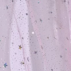 THE LUMi SHOP Fuzzy Kimono - Baby Pink Stars Signature Fuzzy Kimonos