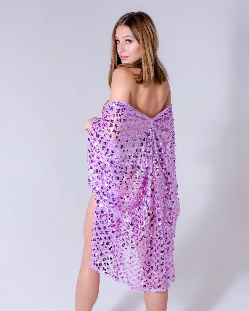 Lumishopusa Signature Sequin Kimonos Sequin Kimono - Lavender Dreams 5 Lumishopusa Signature Sequin Kimonos Sequin Kimono - Lavender Dreams
