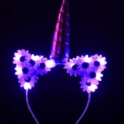 THE LUMi SHOP Original LED Ears - Purple Unicorn Lavender (Purple)