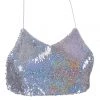 THE LUMi SHOP Reversible Sequin Top & Halter Top - Holographic Sequin Tops