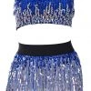 THE LUMi SHOP Sequin Sets Deep Ocean Sequin Set (Tube Top & Skirt)