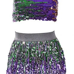 THE LUMi SHOP Mermaid Sequin Set (Top & Skirt)