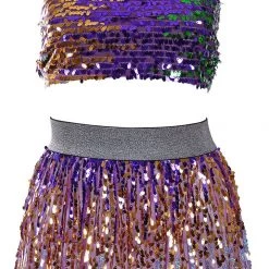THE LUMi SHOP Mermaid Sequin Set (Top & Skirt)