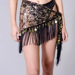 THE LUMi SHOP Egypt Queen Coin Tassel Skirt
