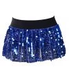 THE LUMi SHOP Ocean Blue Mini Sequin Skirt) Sequin Skirts