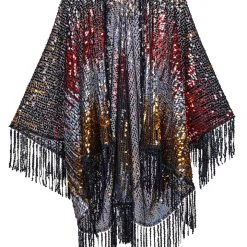 Lumishopusa Signature Sequin Kimonos Disco Sequin Kimono - Midnight Fairy