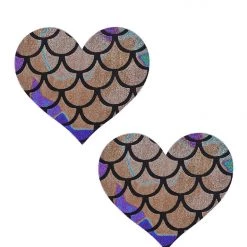 THE LUMi SHOP Aura Mermaid Heart Pasties