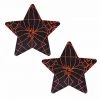 THE LUMi SHOP Orange Spider Net Pasties