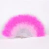 THE LUMi SHOP Big Fuzzy Fur Fan - Rose Pink FANS