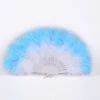 THE LUMi SHOP FANS Big Fuzzy Fur Fan - Baby Blue