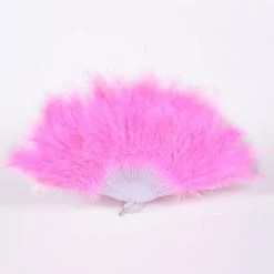 THE LUMi SHOP Fuzzy Fur Fan - Baby Pink FANS