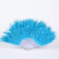 THE LUMi SHOP Fuzzy Fur Fan - Baby Blue