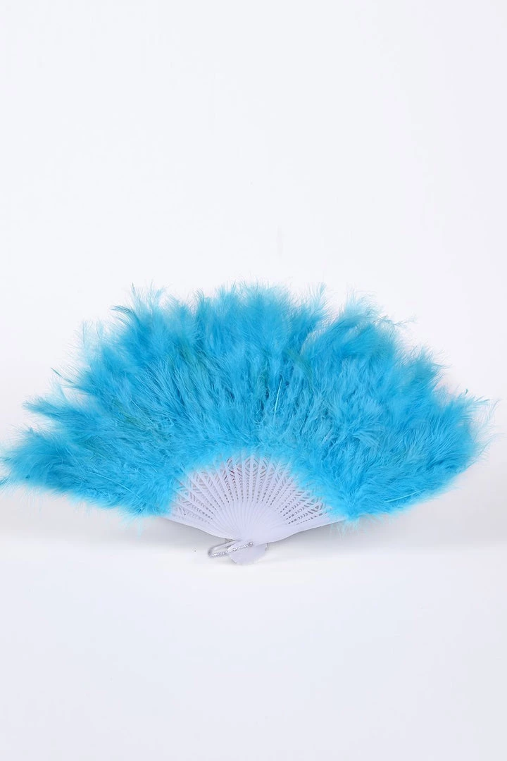 THE LUMi SHOP Fuzzy Fur Fan - Baby Blue 3 THE LUMi SHOP Fuzzy Fur Fan - Baby Blue